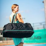 Head Coco Duffle Bag 8R Black / Mint